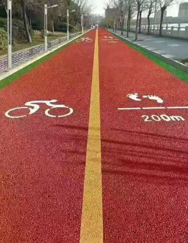 城市防滑透水地坪 城市防滑透水地坪